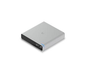Ubiquiti CloudKey+ UCK-G2-SSD : Contrôleur réseau UniFi, boîtier aluminium, écran OLED 1.42", SSD 1To, LAN Gigabit Ethernet, PoE, Cortex-A53, 3GB RAM