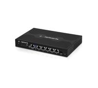 Ubiquiti EdgeRouter 6P (ER-6P-EU) Routeur Gigabit Ethernet, 6 RJ-45, 1 SFP, 1 USB 3.2 Gen 1, CPU 1GHz, 1GB DRAM, 4GB eMMC, IPSEC/OpenVPN/PPTP, UNMS