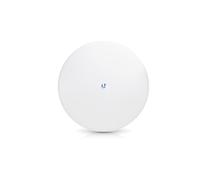 Ubiquiti LTU-PRO Point d'accès 5GHz 24dBi, Ethernet 10/100/1000Base-T(X), PoE, Modulation 4096-QAM, Blanc, Consommation 9W, -40°C à 60°C