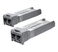 Ubiquiti - Module transmetteur SFP (mini-GBIC) - 10GbE - LC multi-mode - jusqu'à 300 m (pack de 2)