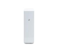 Ubiquiti NanoStation M5 Pont Réseau 5GHz 16.1dBi Fast Ethernet 10/100Base-T(X) Atheros MIPS 74Kc 560MHz 64MB DDR2 PoE Blanc