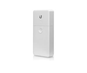 Ubiquiti NanoSwitch N-SW - Switch Gigabit Ethernet 4 ports RJ45 10/100/1000, PoE 36W, Alimentation 24V, Capacité 4 Gbit/s, -30°C à 70°C, Blanc