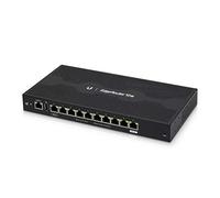 Ubiquiti Networks EdgeRouter 10X Routeur connecté Ethernet/LAN Black - Routeurs connectés (IEEE 802.1Q,IEEE 802.3ad, BGP,MPLS,OSPF,OSPFv3,RIP,RIPng,VRRP, SNMP, Black, Activité, Liaison, PoE, Metal)
