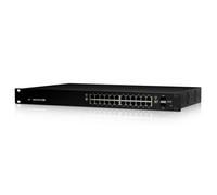 Ubiquiti Networks ES-24-250W, IEEE 802.3af, IEEE 802.3at, L2/L3, Gigabit Ethernet (10/100/1000), noir, 1U, 50/60 Hz