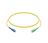 UBI UF-SMPUPCAPC - Câble patch à fibre optique, SC-APC <> SC-UPC, G.667.A1, jaune,