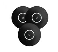 Ubiquiti nHD-cover-Black-3 Ubiquiti Skin für nanoHD, schwarz, 3-pack