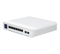 Ubiquiti USW-ENTERPRISE-8-POE Networks UniFi Enterprise 8 PoE Géré L3 2.5G Ethernet (100/1000/2500) Connexion Ethernet, supportant l'alimentation via ce port (PoE) Acier inoxydable