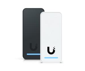 Ubiquiti UA-G2-Black Lecteur compact intérieur/extérieur UniFi Access de 2e génération pour les organisations, avec haut-parleur d'accueil intégré et LED, finition noire.