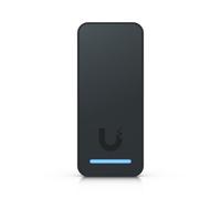Ubiquiti UA-G2-Black Lecteur compact intérieur/extérieur UniFi Access de 2e génération pour les organisations, avec haut-parleur d'accueil intégré et LED, finition noire.