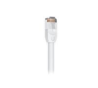 Ubiquiti UACC-CABLE-PATCH-OUTDOOR-2M-W : Câble réseau Cat5e S/UTP (STP) 2m, RJ45 Mâle vers RJ45 Mâle, TPE, AWG24, -40°C à 80°C, Blanc