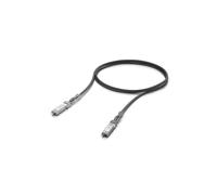 Ubiquiti UACC-DAC-SFP10-1M Câble 1m InfiniBand et Fibre Optique SFP+ Mâle/Mâle, Taux de Transfert 10 Gbit/s, Noir, Code SH 85444290