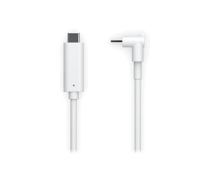 Ubiquiti UACC-G4-INS-CABLE-USB-4.5M : Câble USB-C vers USB-C 4.5m, AWG 24/30, TPE, Cuivre, Blanc, Connecteur courbé, Blindé, Certification CE/FCC/IC