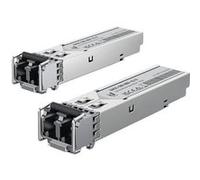 Ubiquiti UACC-OM-MM-1G-D - Module transmetteur SFP (mini-GBIC) - 1GbE - LC multi-mode - jusqu'à 550 m - 850 nm (pack de 2) G