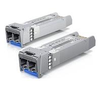 Ubiquiti Module SFP+ UACC-OM-SM-10G-D-2 10 Gbit/s 1310 nm Monomode LC jusqu'à 10 km (pack de 2)