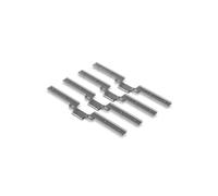 Ubiquiti UACC-Rack-Stacking-Kit : Kit d'empilage pour rack 12U, compatible U-Rack-6U-TL, boîtier SPCC argenté, poids 22.5 kg, une pièce.