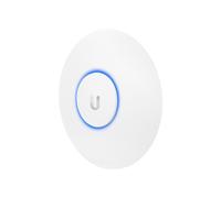 Ubiquiti UAP-AC-PRO Point d'accès WiFi 5 (802.11ac) 1300 Mbps, Dual-Band 2.4/5 GHz, 2x RJ45 Gigabit Ethernet PoE, Antenne 3 dBi, WPA2, Blanc