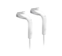Ubiquiti Câble Ethernet UniFi Blanc 1 m | Câble RJ45 Cat6 Haute Performance U-Cable-Patch-1M-RJ45