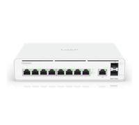 Ubiquiti Commutateur géré UISP - 9 x 10/100/1000 + 2 x SFP+ 1G/10G - de bureau, montable sur rack G