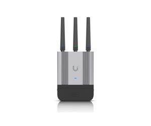 Ubiquiti UMR-Industrial Routeur Cellulaire 4G LTE Gigabit Ethernet Wi-Fi 4 2.4GHz NanoSIM USB-C, Température -40°C à 70°C, Montage Mural/Rail DIN