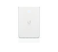 Ubiquiti UniFi 6 In-Wall (U6-IW) Point d'accès WiFi 6 4800 Mbit/s Dual-Band 5 ports Gigabit Ethernet PoE, MU-MIMO, WPA3, Antennes internes 5.9dBi