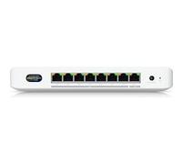 Ubiquiti UniFi Device Bridge Switch - Commutateur - Géré - 1 x 10GBase-T (PoE+) + 7 x 2.5GBase-T (PoE+) - de bureau, fixation murale - PoE+ (35 W)