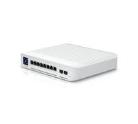 Ubiquiti USW-ENTERPRISE-8-POE Networks UniFi Enterprise 8 PoE Géré L3 2.5G Ethernet (100/1000/2500) Connexion Ethernet, supportant l'alimentation via ce port (PoE) Acier inoxydable