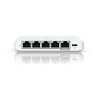 Ubiquiti UniFi Flex Mini 2.5G Géré 2.5G Ethernet (100/1000/2500) Connexion Ethernet, supportant l'alimentation via ce port (PoE) Bureau Blanc