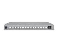Ubiquiti UniFi Pro - Commutateur - C3 - 2 x 10GBase-T (PoE++) + 22 x 2.5GBase-T (PoE++) + 4 x 10 Gigabit SFP+ - Montable sur rack - PoE++ (600 W) - pour P/N: UACC-CABLE-PATCH-EL-0.15M-W, UACC-DAC-SFP1
