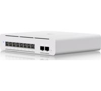 Ubiquiti UniFi Pro XG 8 PoE - Commutateur - L3 - géré - 8 x 10/100/1000/2.5G/5G/10GBase-T (PoE++) + 2 x 10 Gigabit SFP+ - Bureau, fixation murale