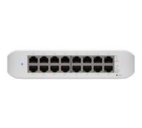 Ubiquiti UniFi Switch Lite USW-Lite-16-POE - Commutateur - Géré - 16 x 10/100/1000 (8 PoE+) - de bureau, fixation murale - PoE+ (45 W) G