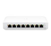 Ubiquiti UniFi Switch Lite USW-Lite-8-POE - Commutateur - Géré - 8 x 10/100/1000 (4 PoE+) - de bureau, fixation murale - PoE+ (52 W) G