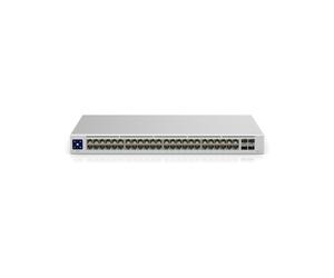 Ubiquiti UniFi USW-48 : Switch Géré L2, 48 Ports Gigabit Ethernet, 4 Ports SFP, 52 Gbit/s, Montage en Rack, Boîtier Acier, Sans Ventilateur