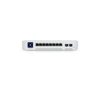 Ubiquiti UniFi USW-ENTERPRISE-8-POE-EU : Switch Géré L3 8x 2.5G Ethernet PoE+ 2x SFP+ 80 Gbps Montage Mural/Rack, Budget PoE 120W
