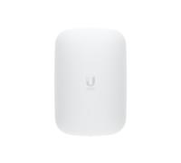 Ubiquiti UniFi6 Extender U6-EXTENDER : Wi-Fi 6 802.11ax 4800 Mbit/s Dual Band 2.4/5GHz MIMO, WPA3, QoS, VLAN, antenne 6dBi, Blanc