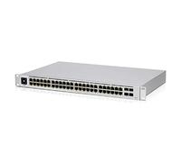 Ubiquiti Commutateur réseau UniFi USW-48-POE PoE connexion Ethernet acier inoxydable