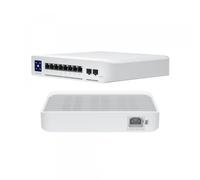 Ubiquiti UniFi Enterprise - Commutateur - C3 - Géré - 8 x 10/100/1000/2.5G (PoE+) + 2 x 1 gigabit/10 gigabit SFP+ (liaison montante) - de bureau -