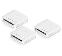 Ubiquiti Networks UniFi Switch Flex (3-pack) Géré L2 Gigabit Ethernet (10/100/1000) Connexion Ethernet, supportant l'alimentation via ce port (PoE) Blanc