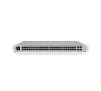 Ubiquiti USW-Pro-48-POE Networks UniFi Pro 48-Port PoE Géré L2/L3 Gigabit Ethernet (10/100/1000) Connexion Ethernet, supportant l'alimentation via ce port (PoE) 1U Argent