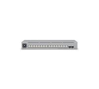 Ubiquiti USW-PRO-MAX-16 Switch L3 16x 2.5G Ethernet RJ-45 + 2x SFP+ 10G, 84 Gbit/s, Alimentation AC/DC Redondante, Format 1U, Gris