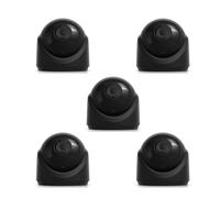 Ubiquiti UVC-G6-TURRET-B 4K 8MP Caméra IP Bundle 5 pièces - Turret Extérieur IP66 PoE, Vision nocturne 30 m, AI Personnes et Véhicules, 3864 x 2160 UHD, Système de vidéosurveillance professionnel Noir