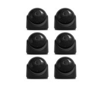 Ubiquiti UVC-G6-TURRET-B 4K 8MP Caméra IP Bundle 6 Pièces - Turret Extérieur IP66 PoE, Vision nocturne 30m, AI Personnes et Véhicules, 3864x2160 UHD, Système de vidéosurveillance professionnel Noir