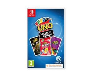 Ubisoft UNO Legacy Edition Chinois simplifié, Chinois traditionnel, Allemand, Néerlandais, Anglais, Espagnol, Français, Italien, Japonais, Portugais, Russe Nintendo Switch