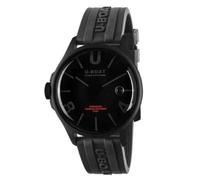 UBOAT Montre analogique pour Homme à Quartz avec Bracelet en Acier Inoxydable mid-39926, Noir, Bracelet