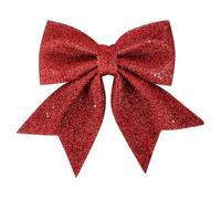 UBOHUZ 1 Grand nœud décoratif à Paillettes dorées for Sapin de Noël, idéal for Une fête, Un Mariage ou Nouvel an pour Intérieur Décoration(Color 3)