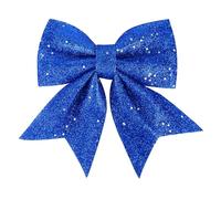 UBOHUZ 1 Grand nœud décoratif à Paillettes dorées for Sapin de Noël, idéal for Une fête, Un Mariage ou Nouvel an pour Intérieur Décoration(Color 4)