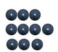 UBOHUZ 10pcs Garden Plants Cover Weeding Cloth Pot Mulch Ring Non Wovens Tree Protection Weed Mat pour Arbres Fleurs(27cm)