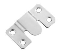 UBOHUZ 16 Paires (32 pièces) d'étagères murales de Table Pliante, étagères flottantes, Boucle Suspension en Acier Inoxydable, Support Verrouillage encastré for Meubles pour Meubles