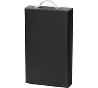 UBOHUZ 2PCS Thick Foam Kneeling Pad with Handle & Removable Cover for Gardening, Bathing, and Knee Support, Black pour Yoga, Jardinage
