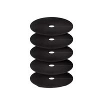 UBOHUZ 5PCS Weed Mat Non-Woven Tree Mulch Ring Protector Reusable Barrier for Control Root Protectio pour Arbres Fleurs(15cm)