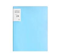 UBOHUZ Classeur avec Pochettes en Plastique, 4 pièces, 24, classeur de Livre présentation, Portefeuille Artistique, 8.5X11 Pouces pour Documents, Certificats